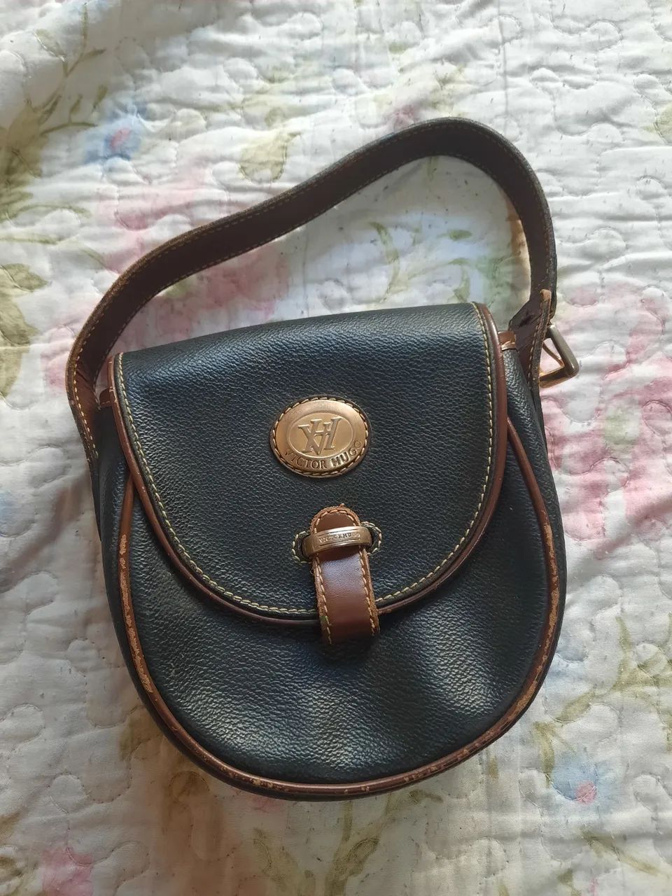 Bolsa Victor Hugo ORIGINAL Clássica em Couro