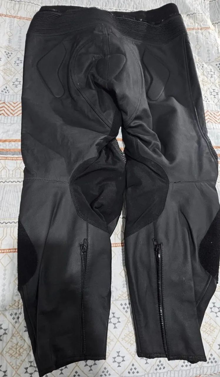 Calça Motoqueiro Texx New Rock Evolution Couro - Foto 3