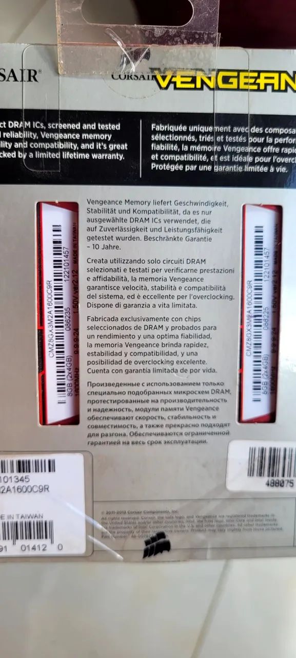 Memória RAM Corsair Vengeance DDR3 8GB - Foto 3