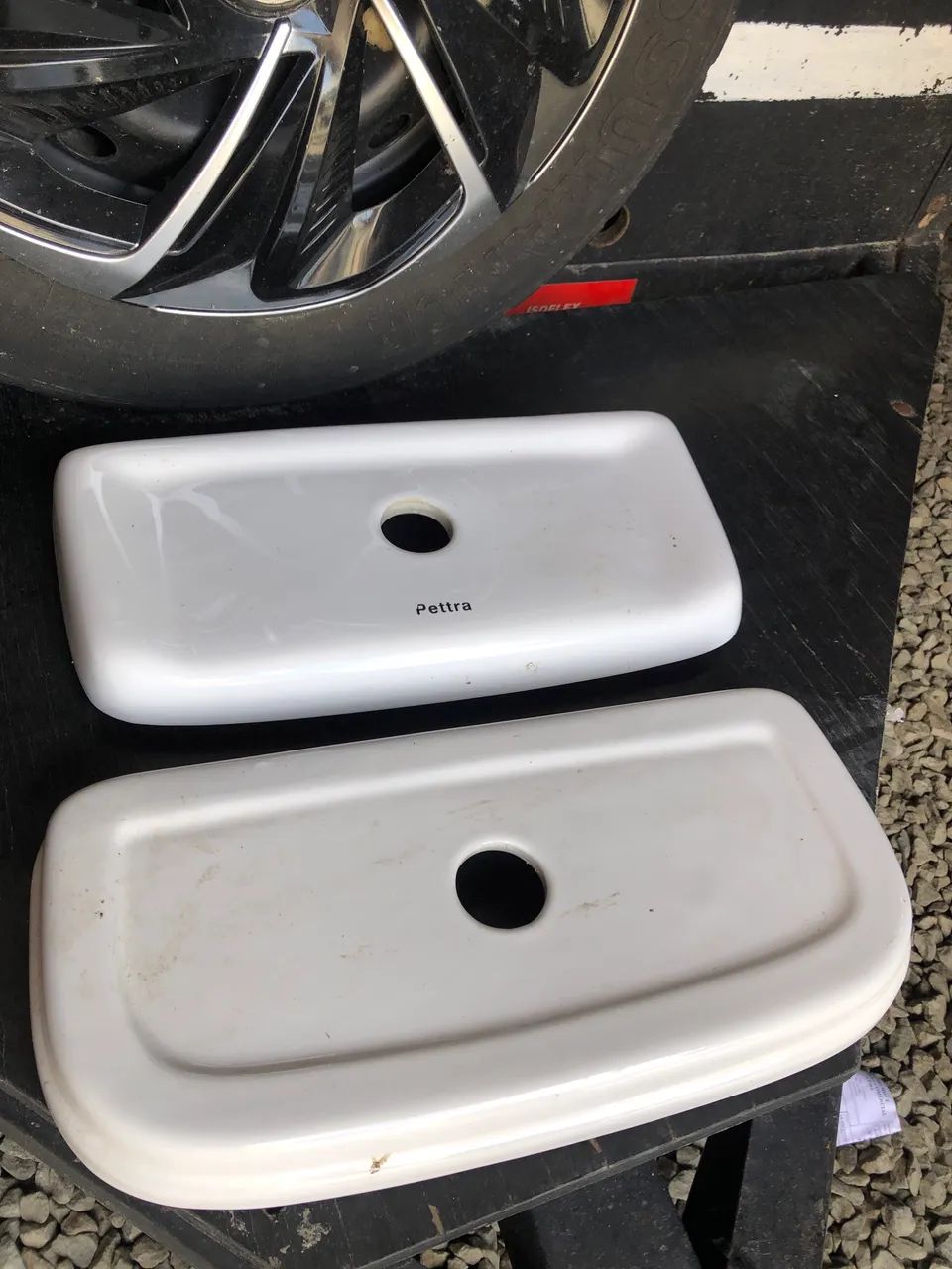 Tampa para caixa vaso acoplado  - Foto 3