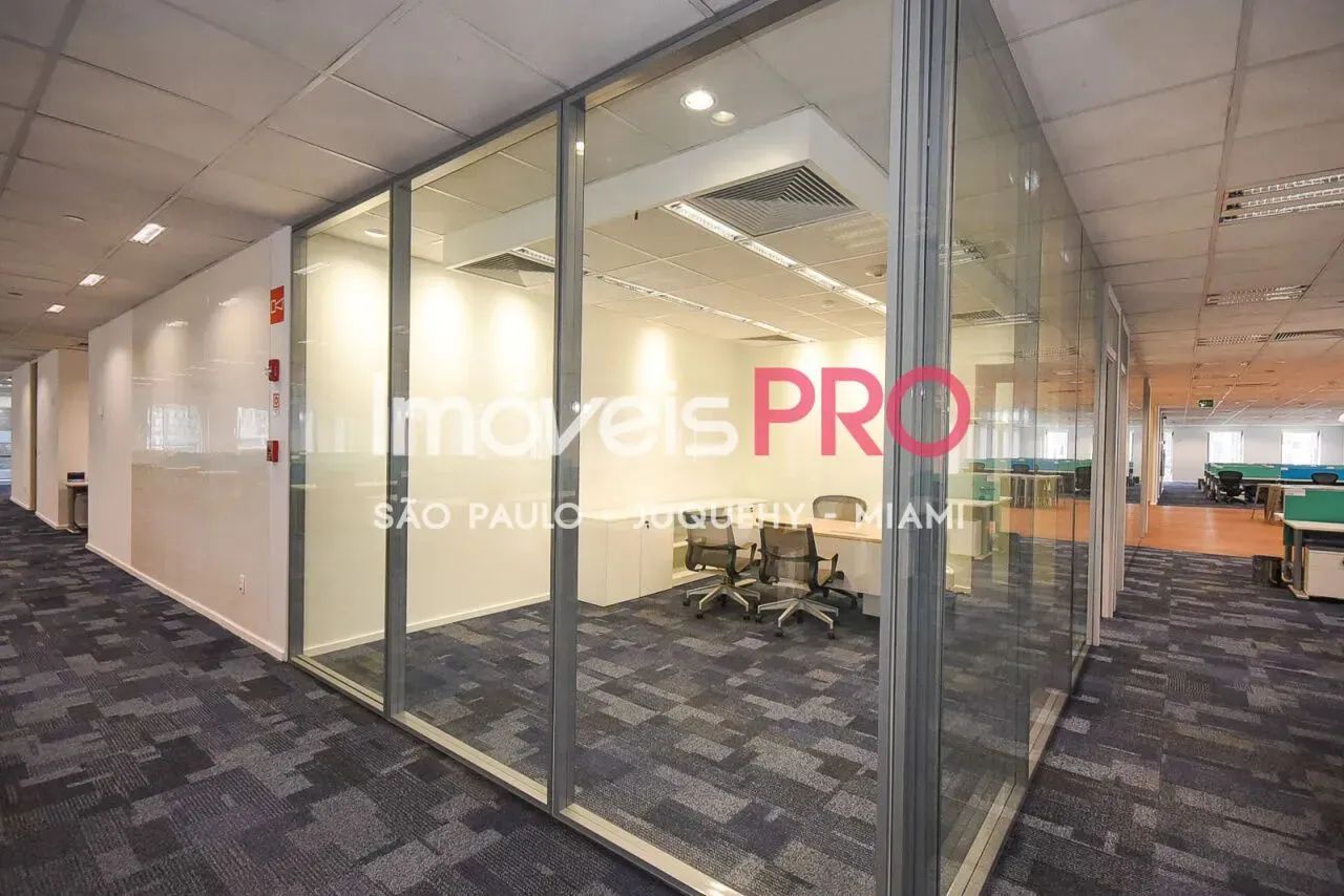 Locação de laje corporativa com 1.402,24m² mobiliado na Faria Lima - Foto 4
