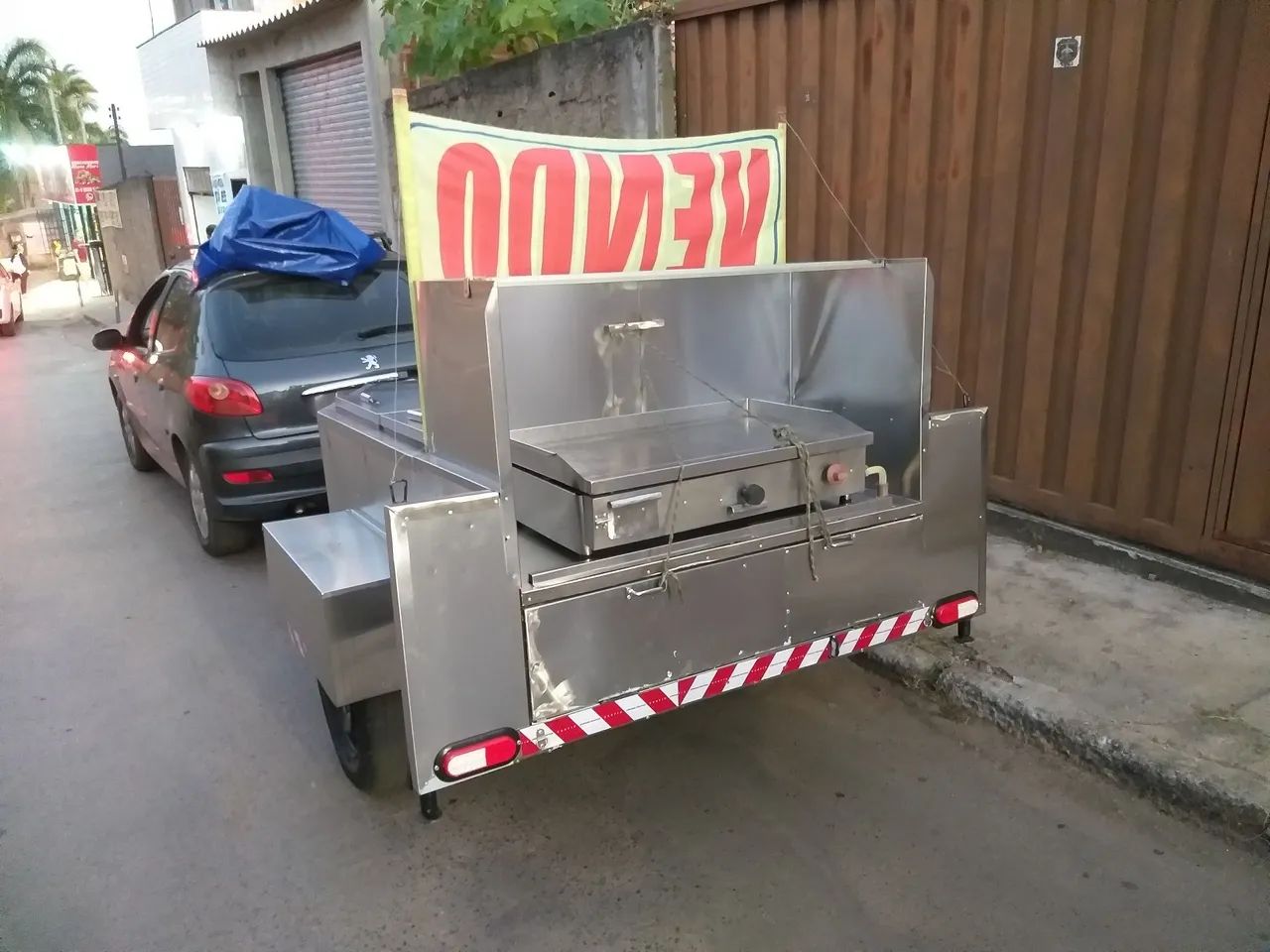 Carrinho pronto pra trabalha