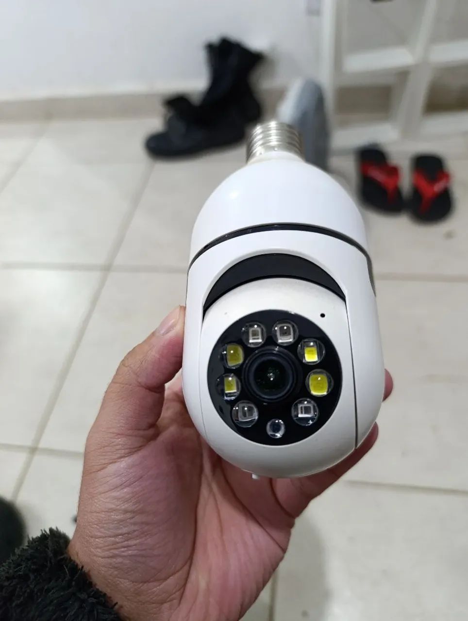 Câmera lâmpada wi-fi