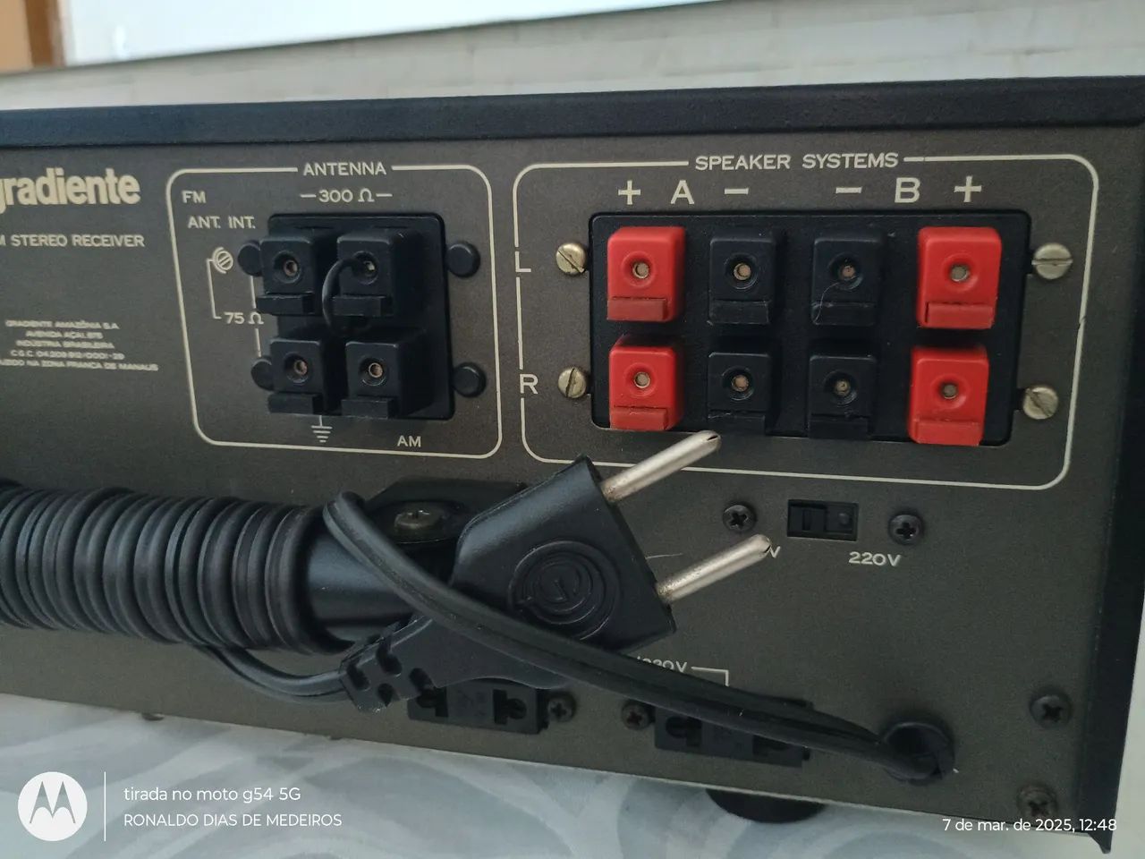 Receiver Gradiente S-95 AM/FM Stereo n°9 - Foto 5