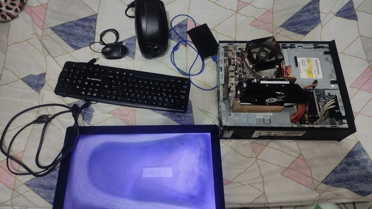 Pc Computador Completo HP com placa de vídeo 