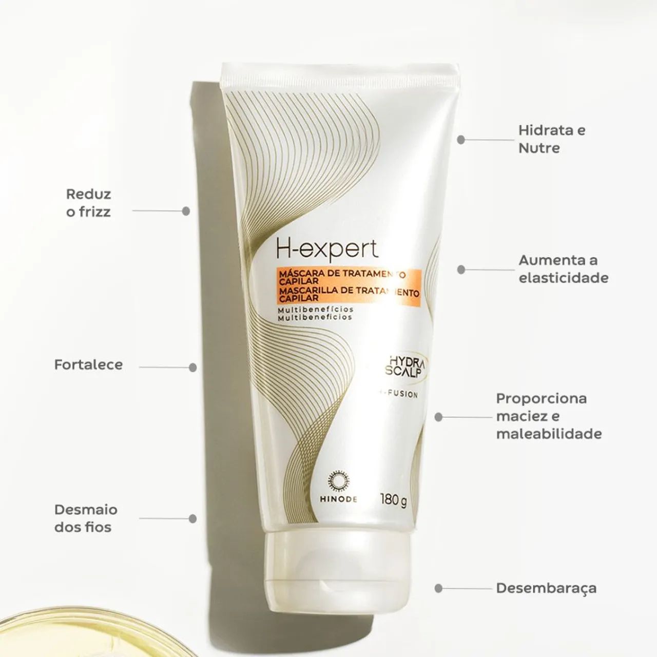 Máscara de Tratamento Capilar Multibenefícios H-Expert Hinode - Foto 2