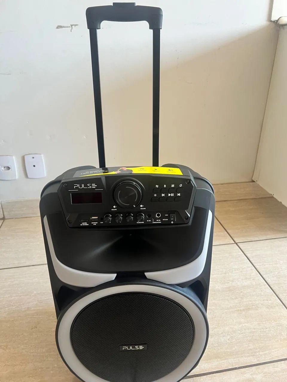 Caixa de Som Portátil com Bluetooth Pulse