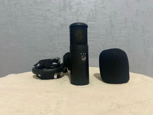 Microfone Warm Audio WA-8000 - Condensador Valvulado Novo com Acessórios e Maleta - Foto 4