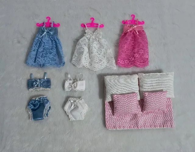 Kit Praia e Roupas de Dormir da Barbie - Foto 3