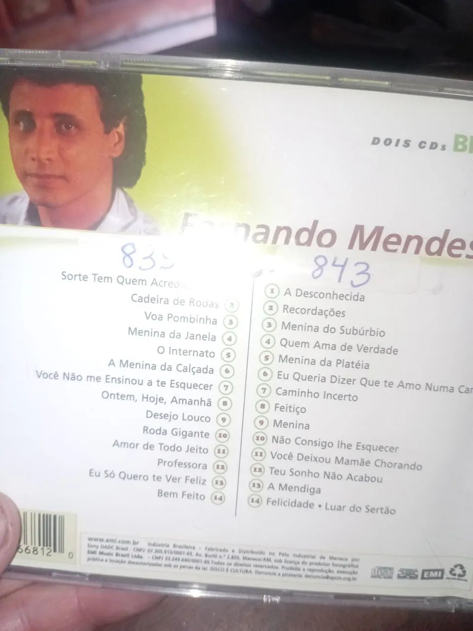 Fernando Mendes - Dois CDs Bis - Foto 2