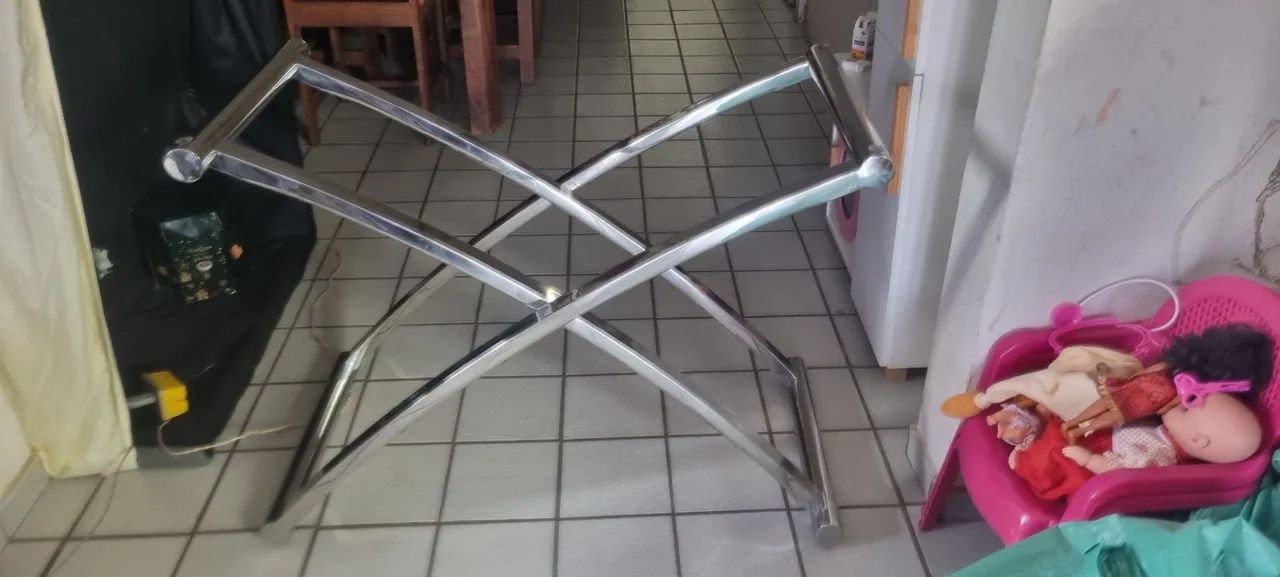 Base em Aço inox para mesa