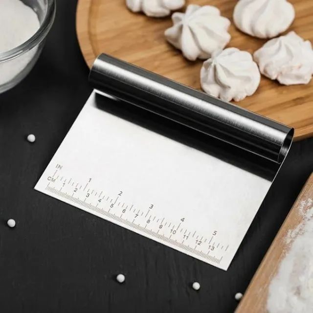 Espátula de Inox Multiuso para Massas, Bolo e Cortes - Foto 2