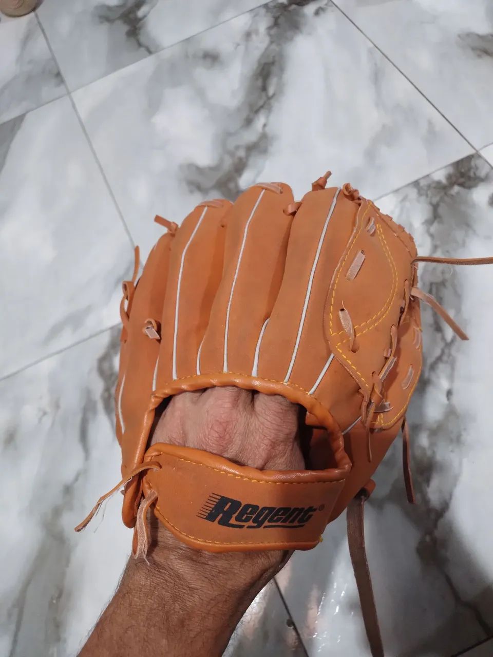 Luva de Baseball Darryl Strawberry Super Star Regent - Foto 4