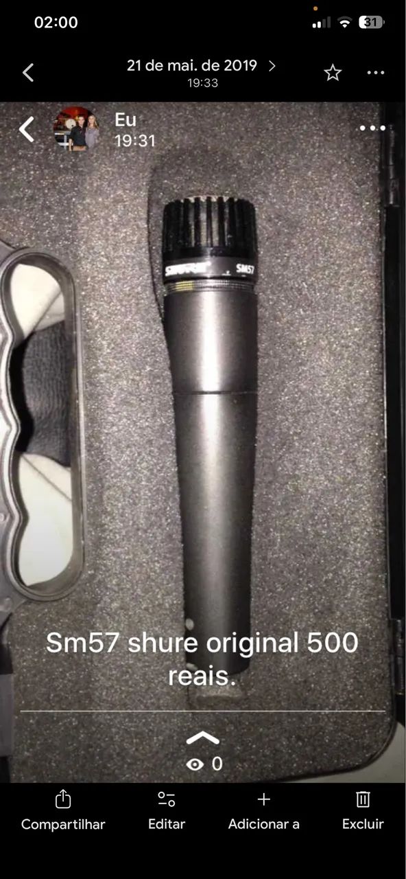 SM 57 Shure original 