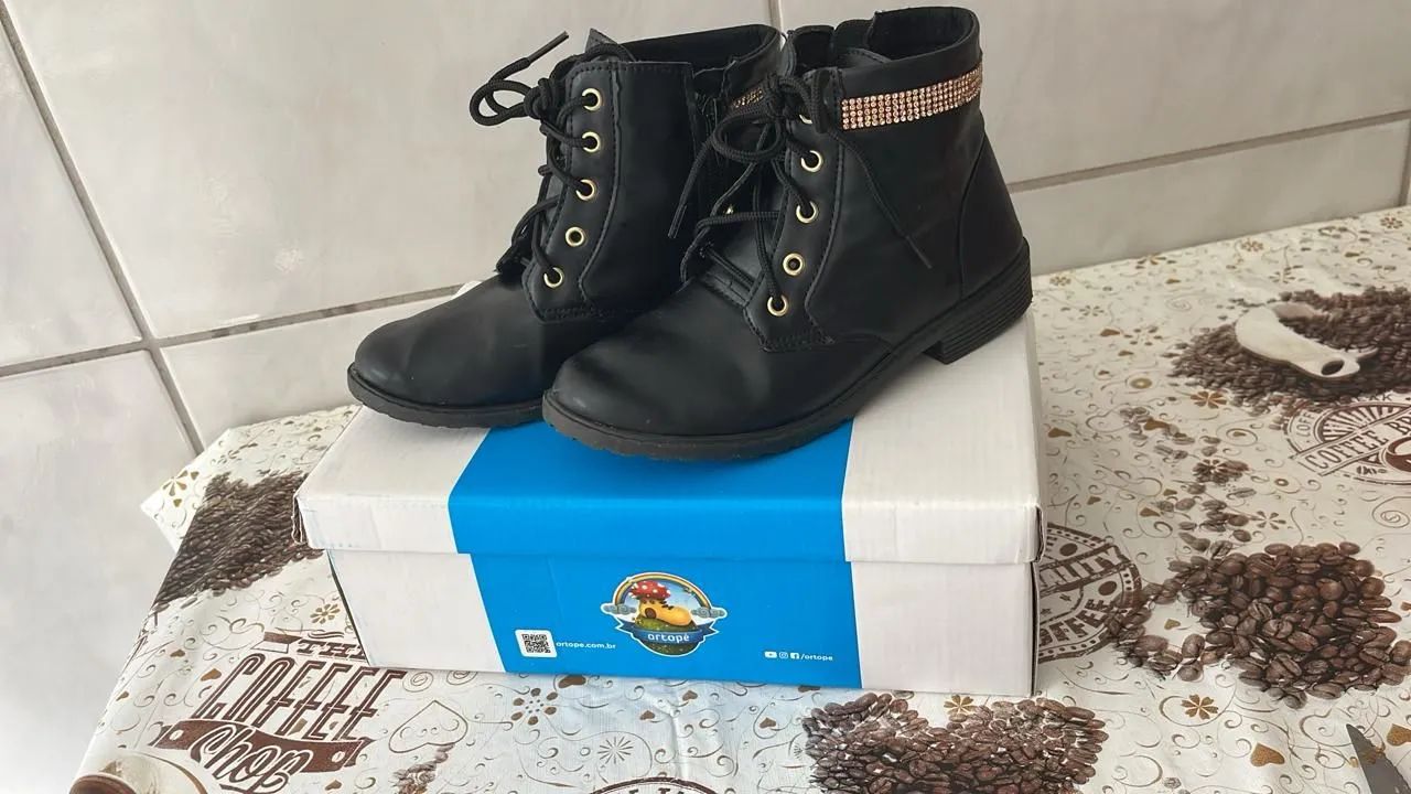 bota infantil ortope