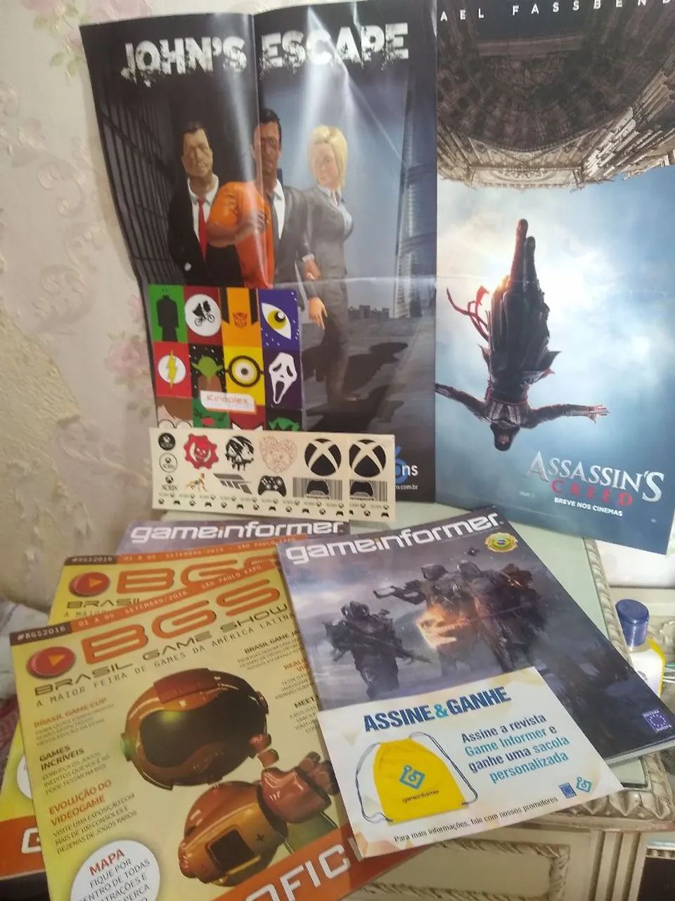Revistas Game Informer - Brasil Game Show