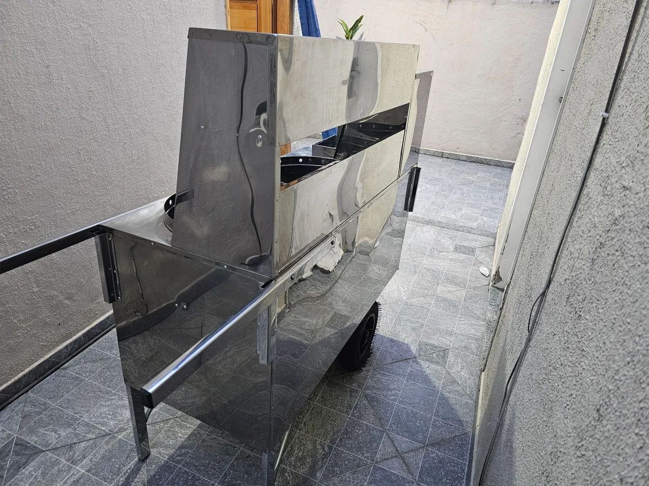 Carrinho de Fritura 2 tachos  - Foto 3