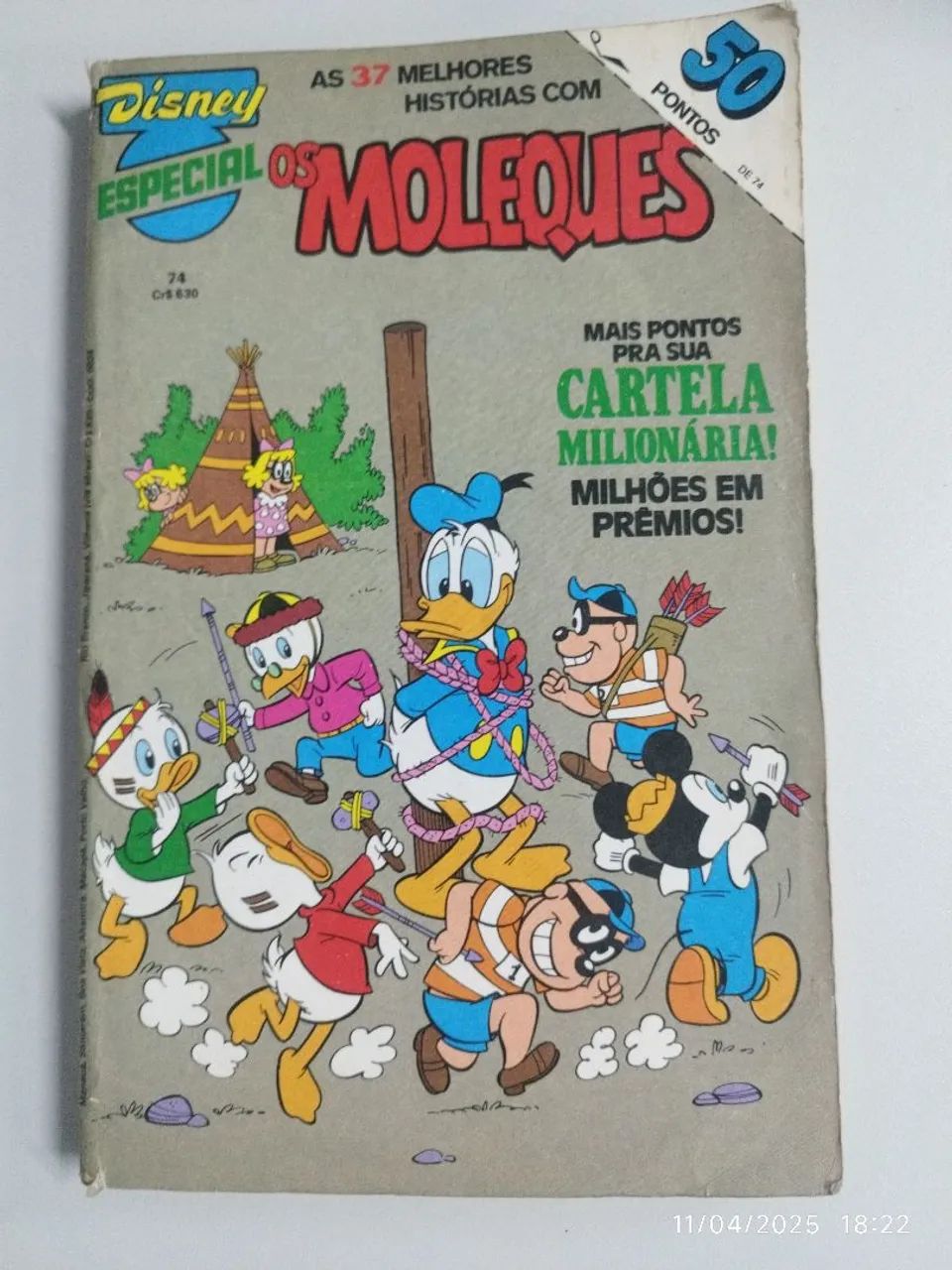 Disney Especial # 74  Os Moleques 