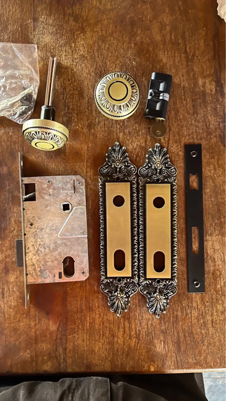 Kit segurança para porta - fechadura 2 unidades