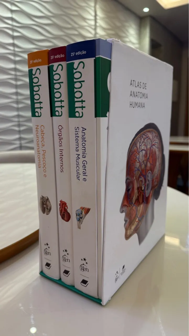 Atlas de Anatomia Humana Sobotta - 25ª Edição