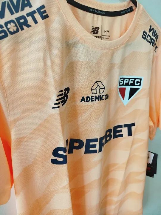 Camisa de Futebol São Paulo - New Balance - Tamanho M - Foto 2