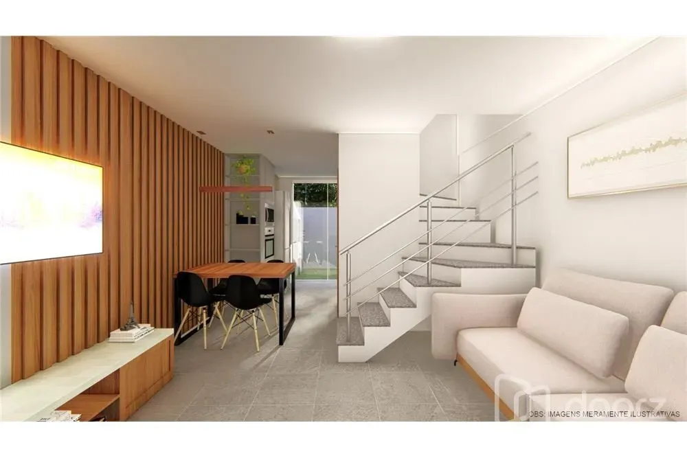 Casa em Condomínio em Vila Nova com 60 m² , 2 quarto(s) , 1 vaga(s).
