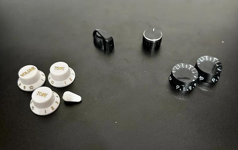 Knobs variados para guitarra