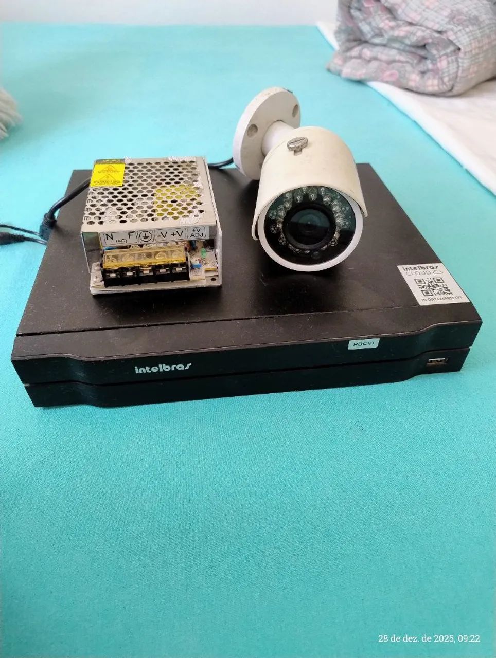 Kit completo para câmeras de segurança