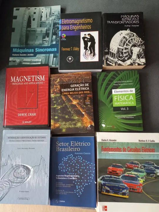 Livros de Física, Engenharia Elétrica, Estatística, Economia e Mercado Financeiro - Foto 2
