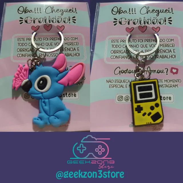 Chaveiros Emborrachados Geek - Estilo e Qualidade! fazemos entrega - Foto 2