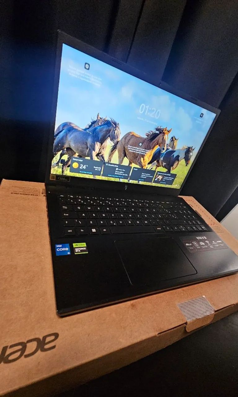 Acer Nitro V15 Impecável + Teclado Acer Nitro de brinde  - Foto 2