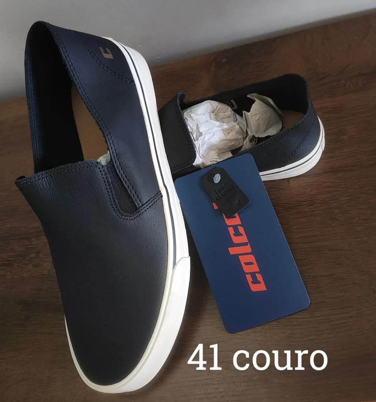 Sapatênis Colcci Couro - Tamanho 41