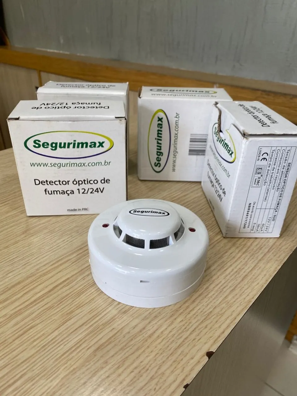 Detector Óptico De Fumaça 12/24v