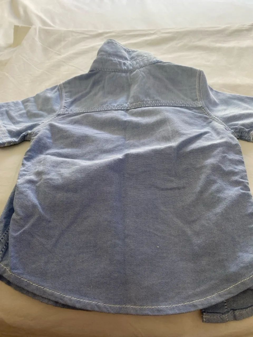 Camisa Manga Longa Bebê - Tamanho P 9 meses - Foto 3