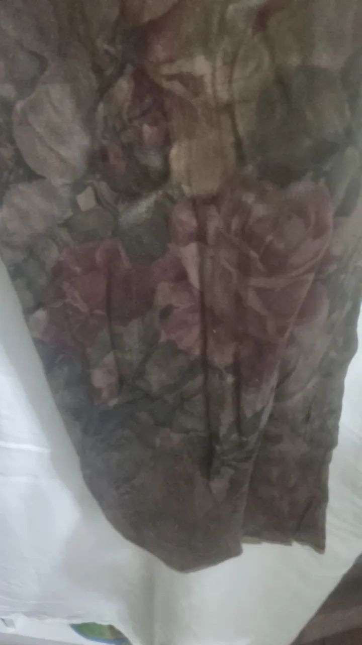 Calça floral acetibana 38 