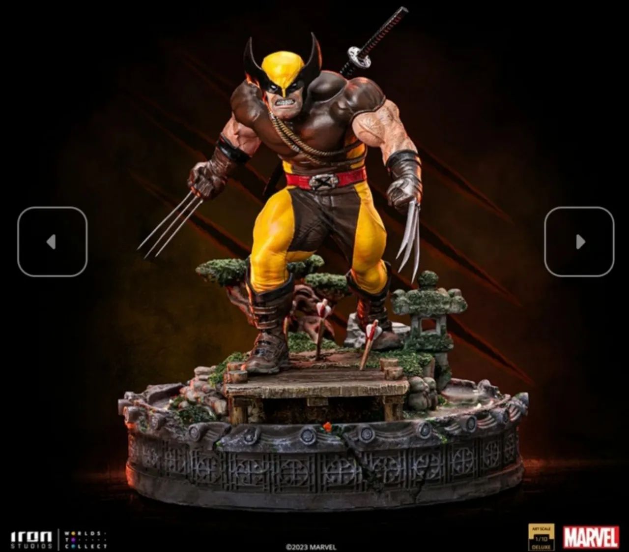 Wolverine Unleashed Deluxe Iron Studios - Foto 2
