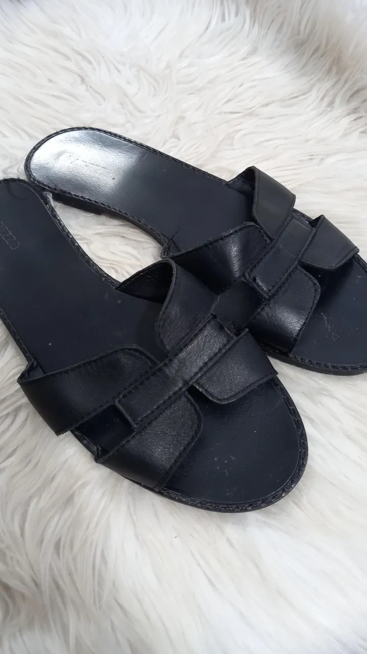 Sandália Feminina Preta Elegante