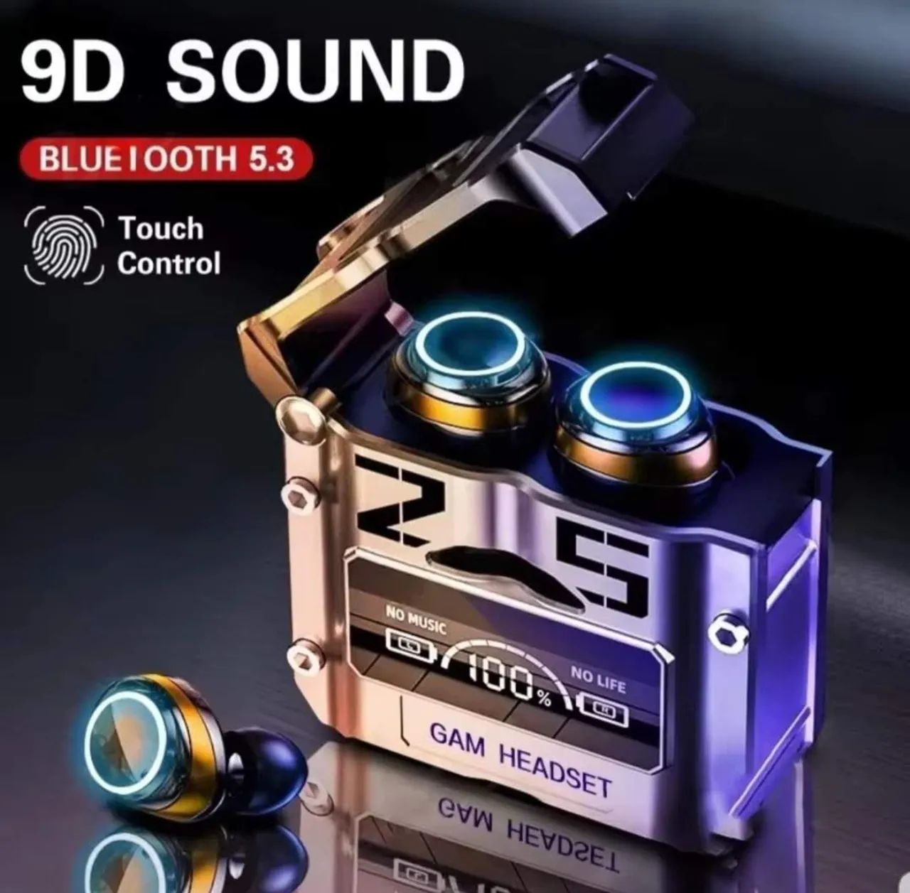Fone de Ouvido Bluetooth TWS com Display Digital - Foto 5