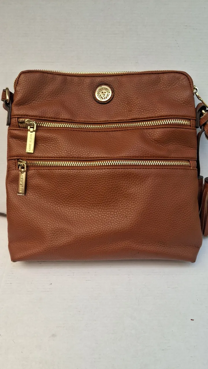 Bolsa transversal marrom Anne Klein