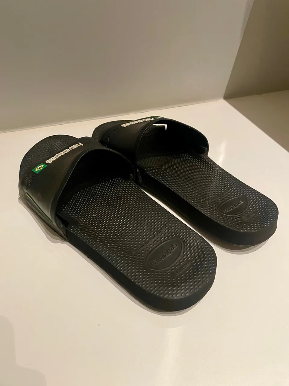 Chinelo preto Havaianas Tamanho 39-40