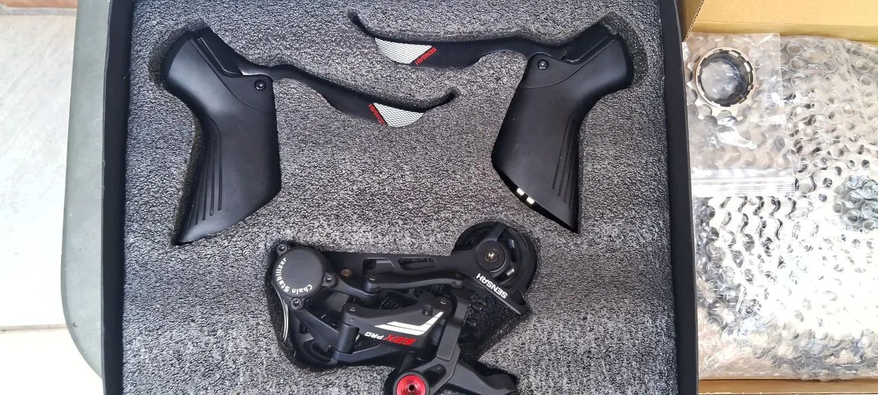 Kit gravel sensah SRX PRO 1X11V k7 sunshine 11V 11-52T corrente