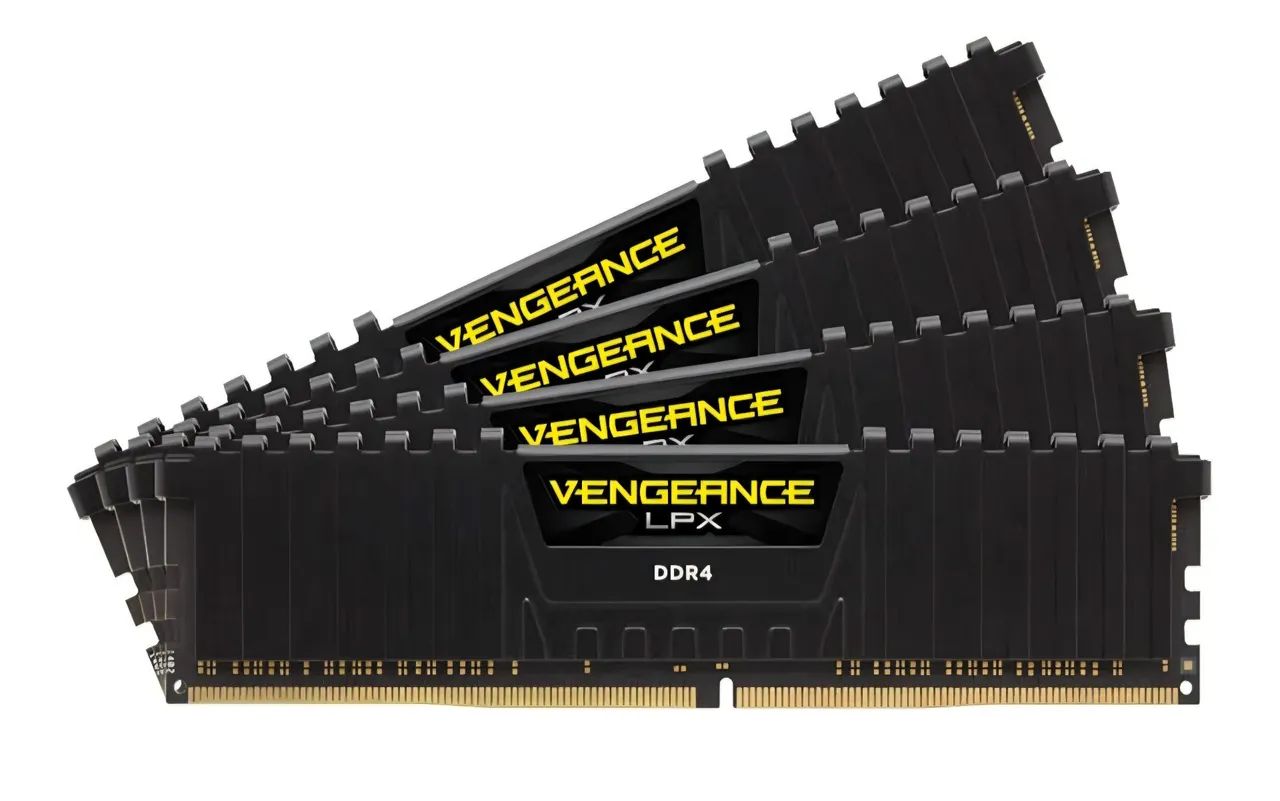 Memória ram ddr4 32gb 4x8 3600mhz