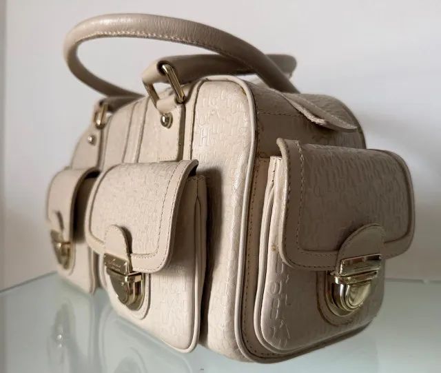 Bolsa Victor Hugo luxo de couro - Foto 3