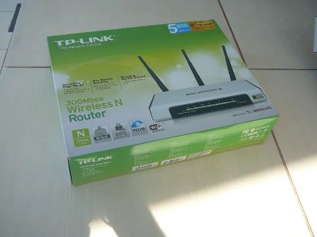 Roteador - TP Link - TL-WR941nd - 3 antenas - Mostruário