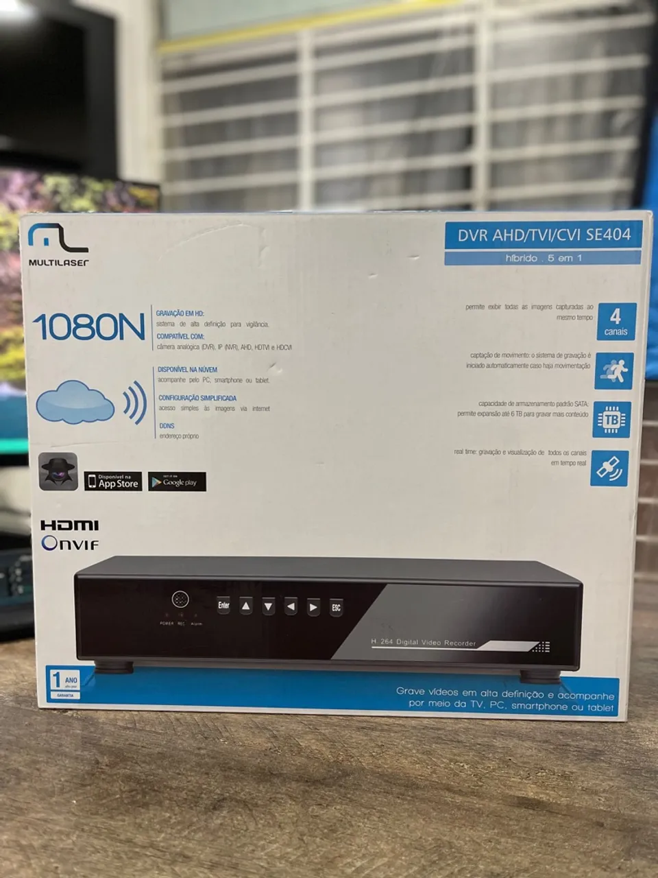 Dvr Multilaser Se404 HD 500gb