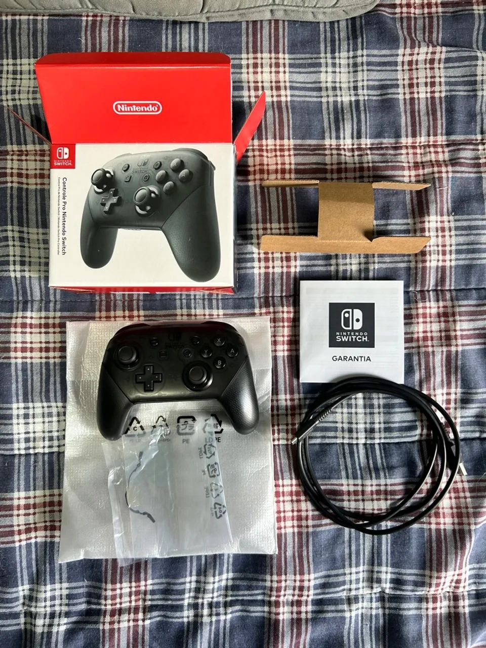 Controle Pro Nintendo Switch - Pro Controller Original - Peças e ...