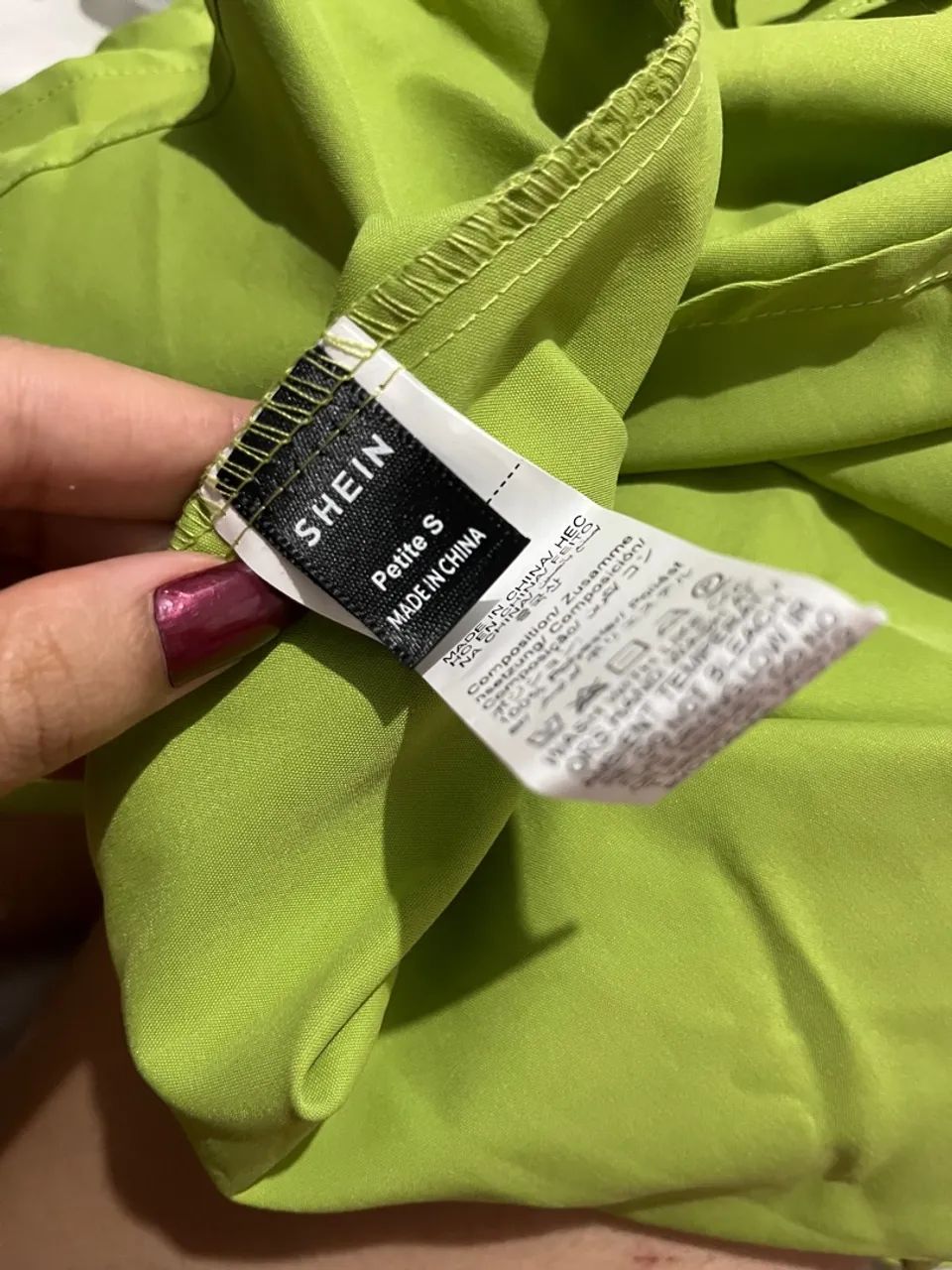 Vestido Soltinho Verde Oliva SHEIN PETITE - Foto 2