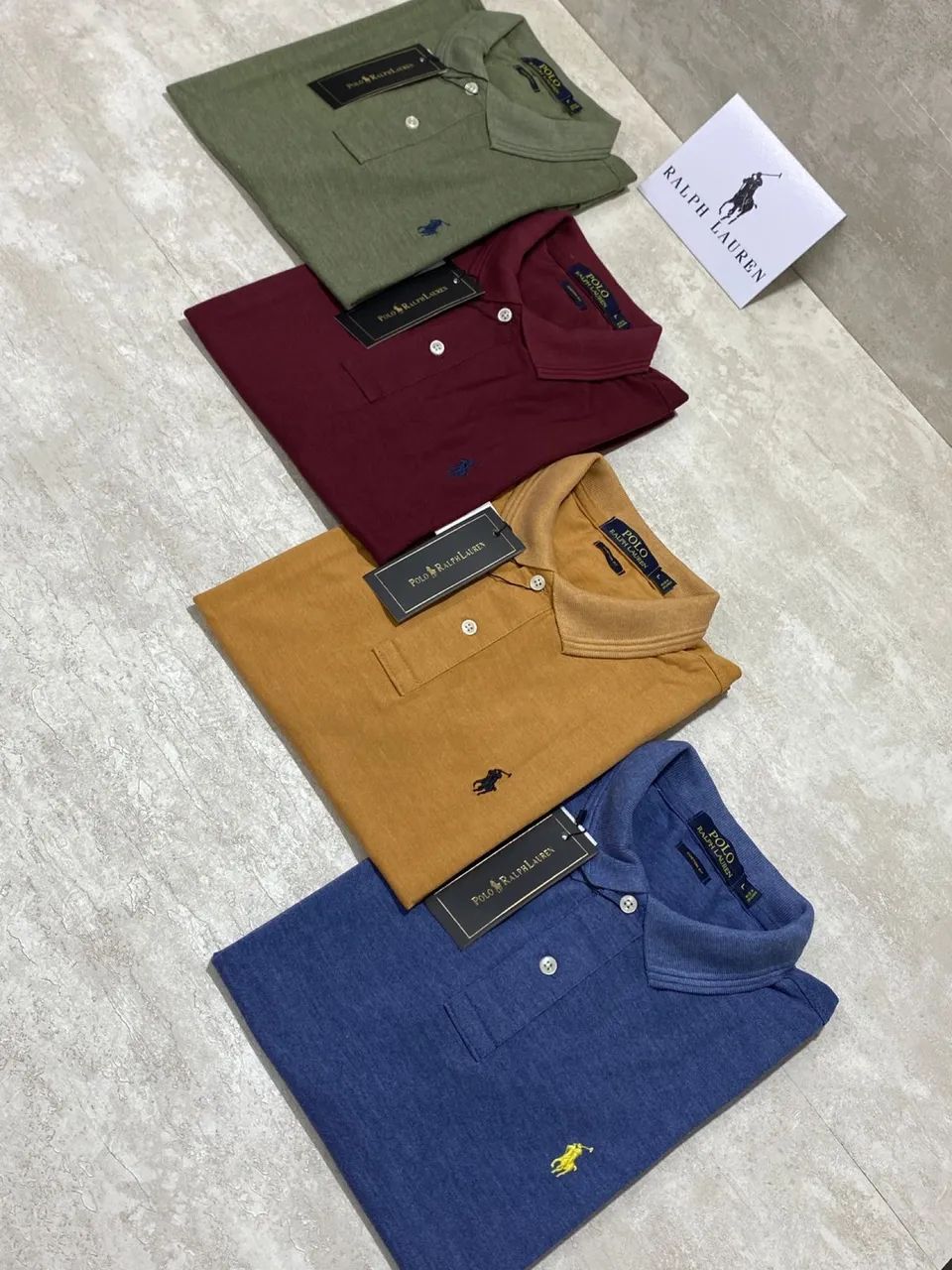 Camisa Polo Multimarcas Ralph Lauren Regular Fit - Foto 4