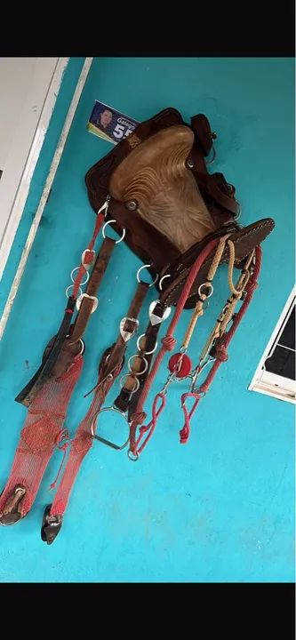 cutuca de Montaria em Couro Legítimo preço a negociar 