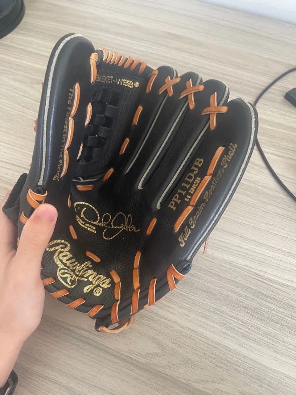 Luva de Beisebol Rawlings PP11DJB Derek Jeter - Edição Especial - 11?